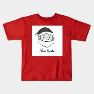 I love Santa Kids T-Shirt